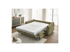 Ernest - Canapé Droit Convertible Ouverture Express - Tissu Lisse - 140X190