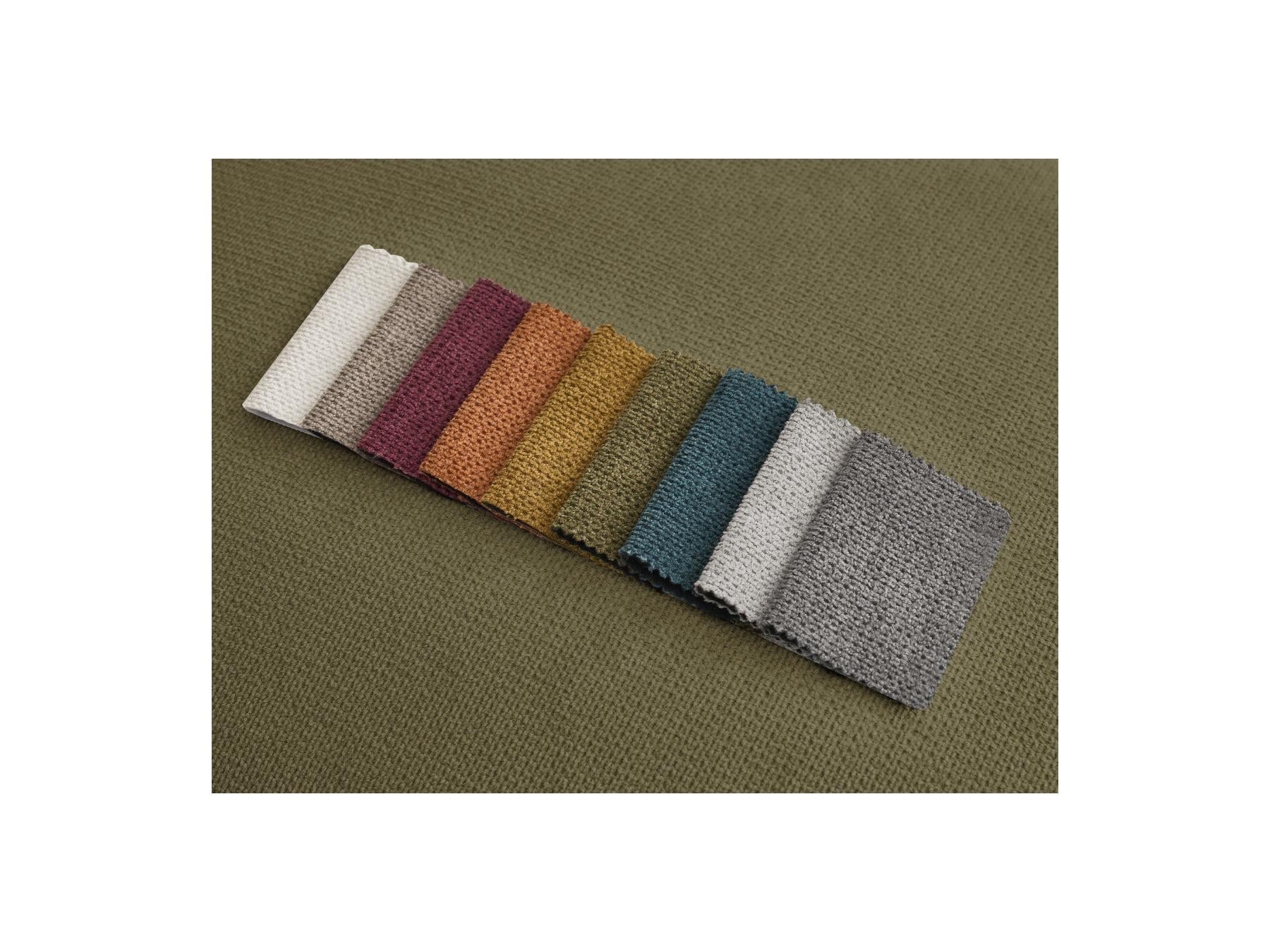 Ernest - Canapé Droit Convertible Ouverture Express - Tissu Lisse - 140X190