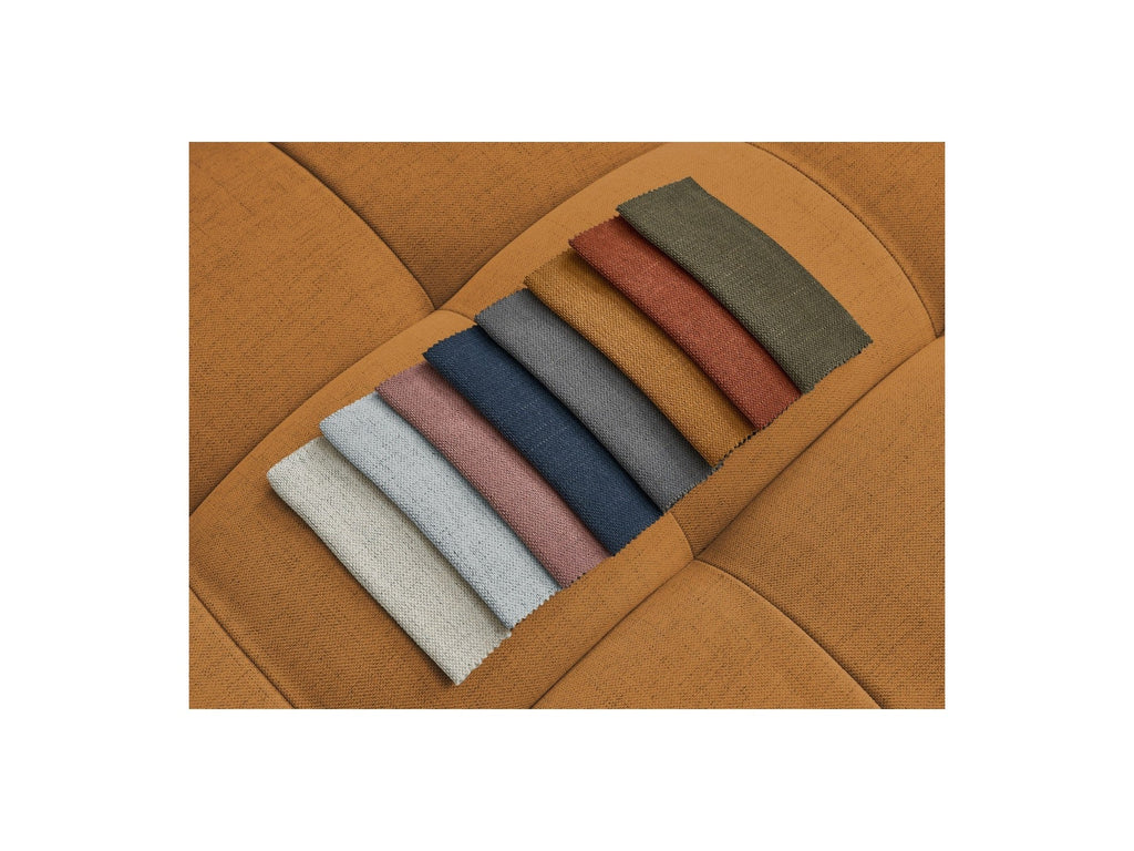 Cloud - Canapé Droit Fixe 3 Places - Tissu Lisse