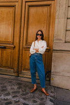 Blouse Rufus Blanc Brodé