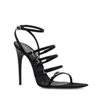 Sandales - Saint Laurent Jerry Satin - Black
