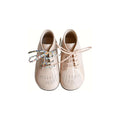 Chaussures Bottillons Isis Lacets - Vernis Rose Nude - Fille