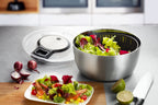 Speedwing® - Essoreuse À Salade - Acier Inoxydable - Noir/Argent