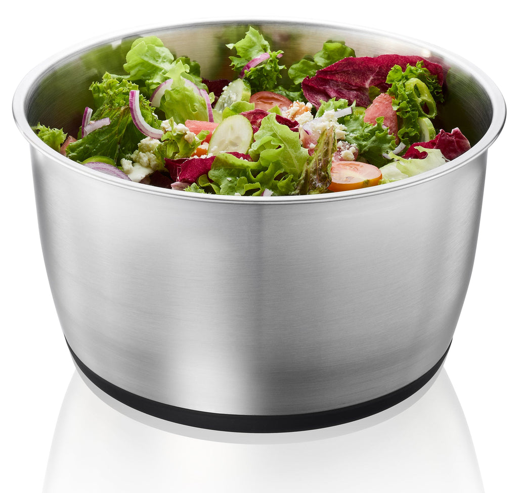 Push It - Essoreuse À Salade - Acier Inoxydable, - Noir/Argent