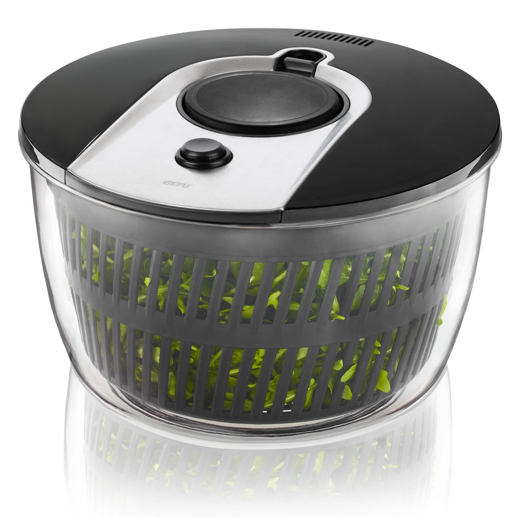 Push It - Essoreuse À Salade - Ø 25cm - Noir/Transparent