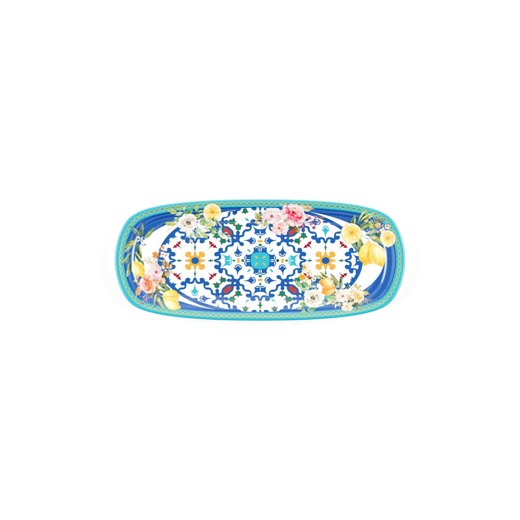 Petit Plateau Rectangulaire "Flower&Lemon"