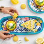 Petit Plateau Rectangulaire "Flower&Lemon"