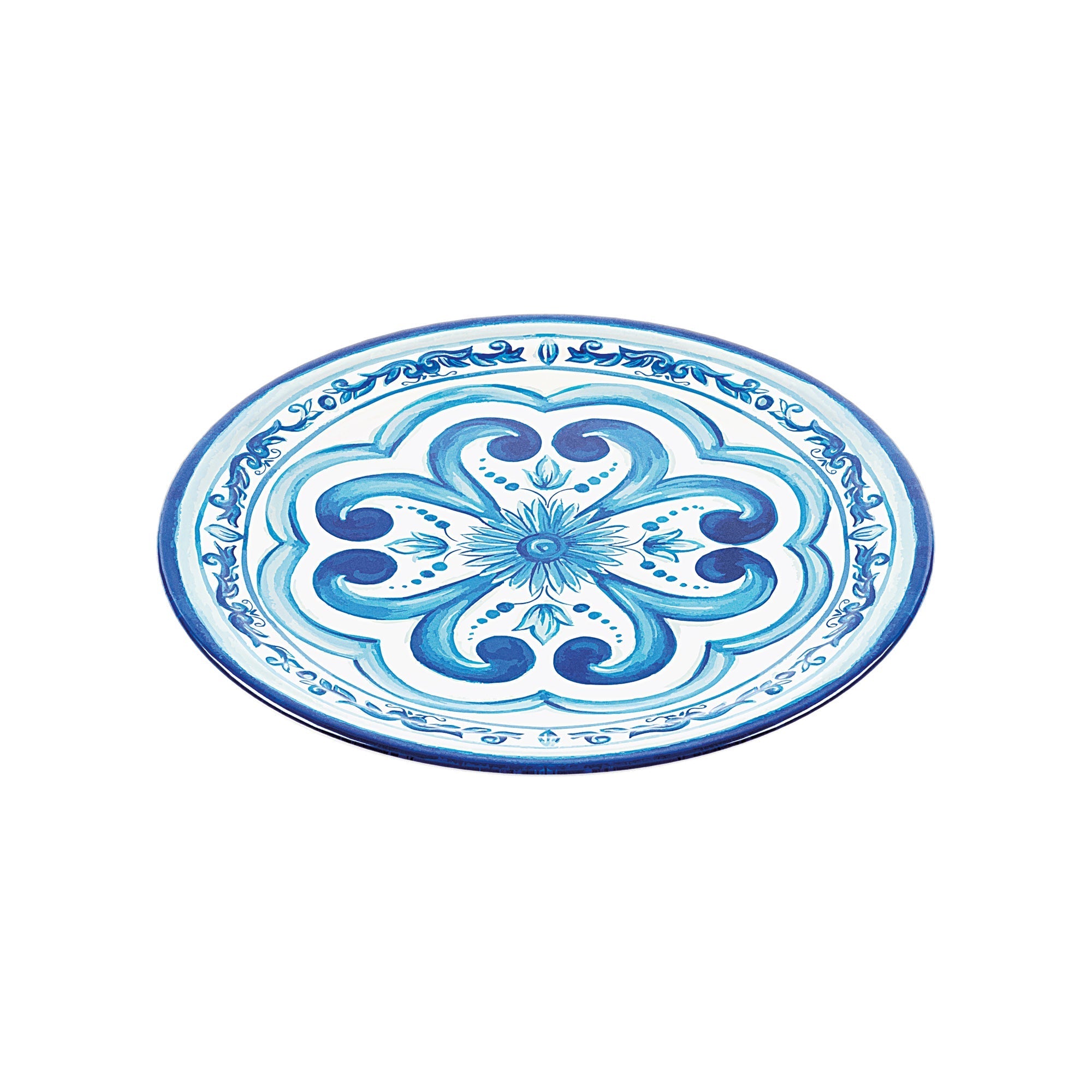 Assiette Plate "Blues"