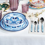 Assiette Plate "Blues"