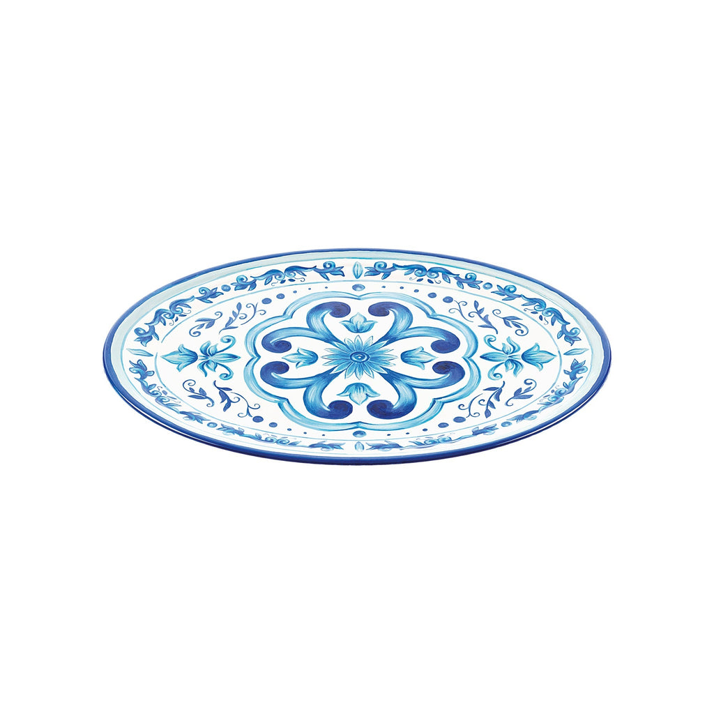 Grand Plateau Ovale "Blues"