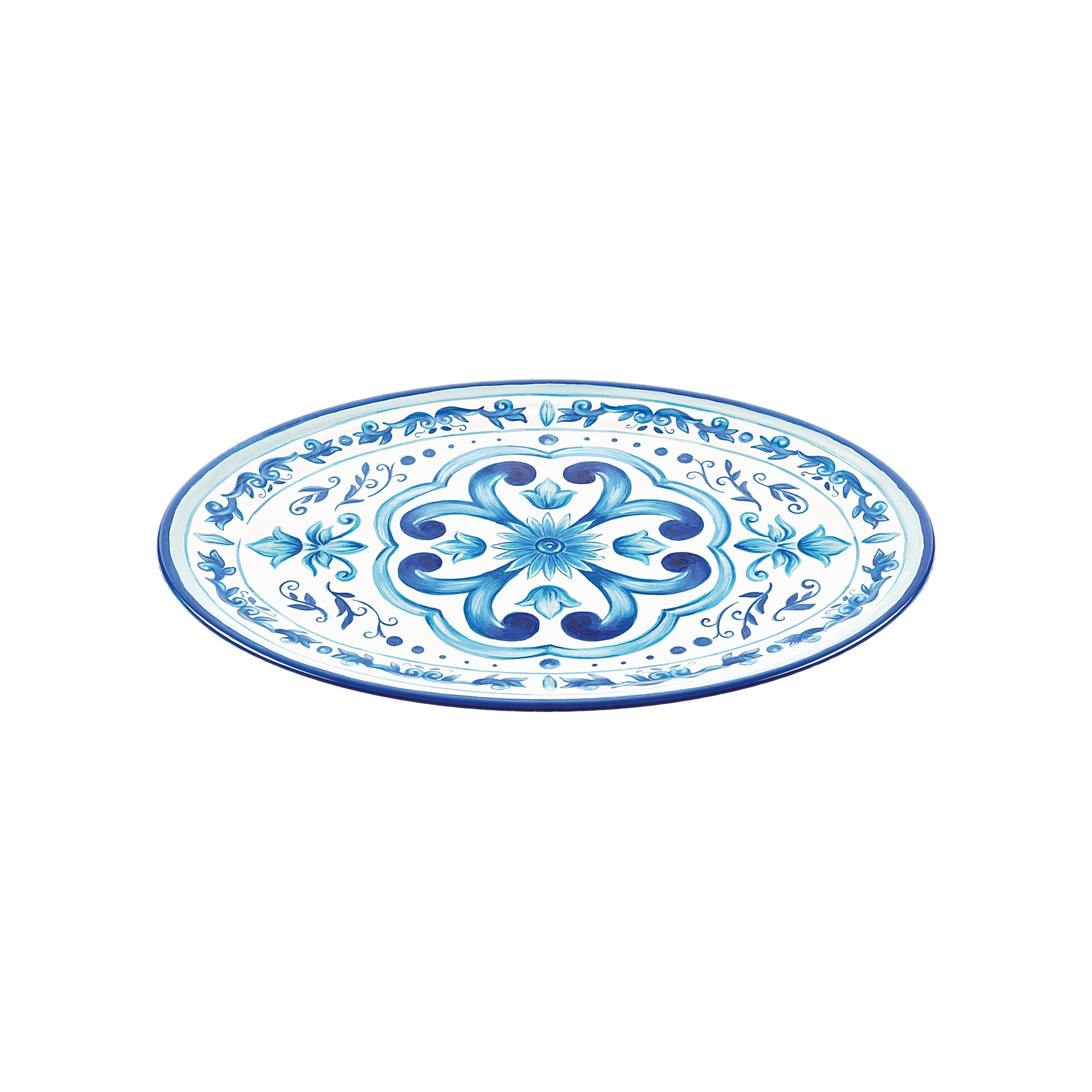 Grand Plateau Ovale "Blues"