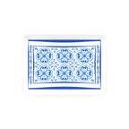 Plateau Rectangulaire Avec Poignées "Blues"