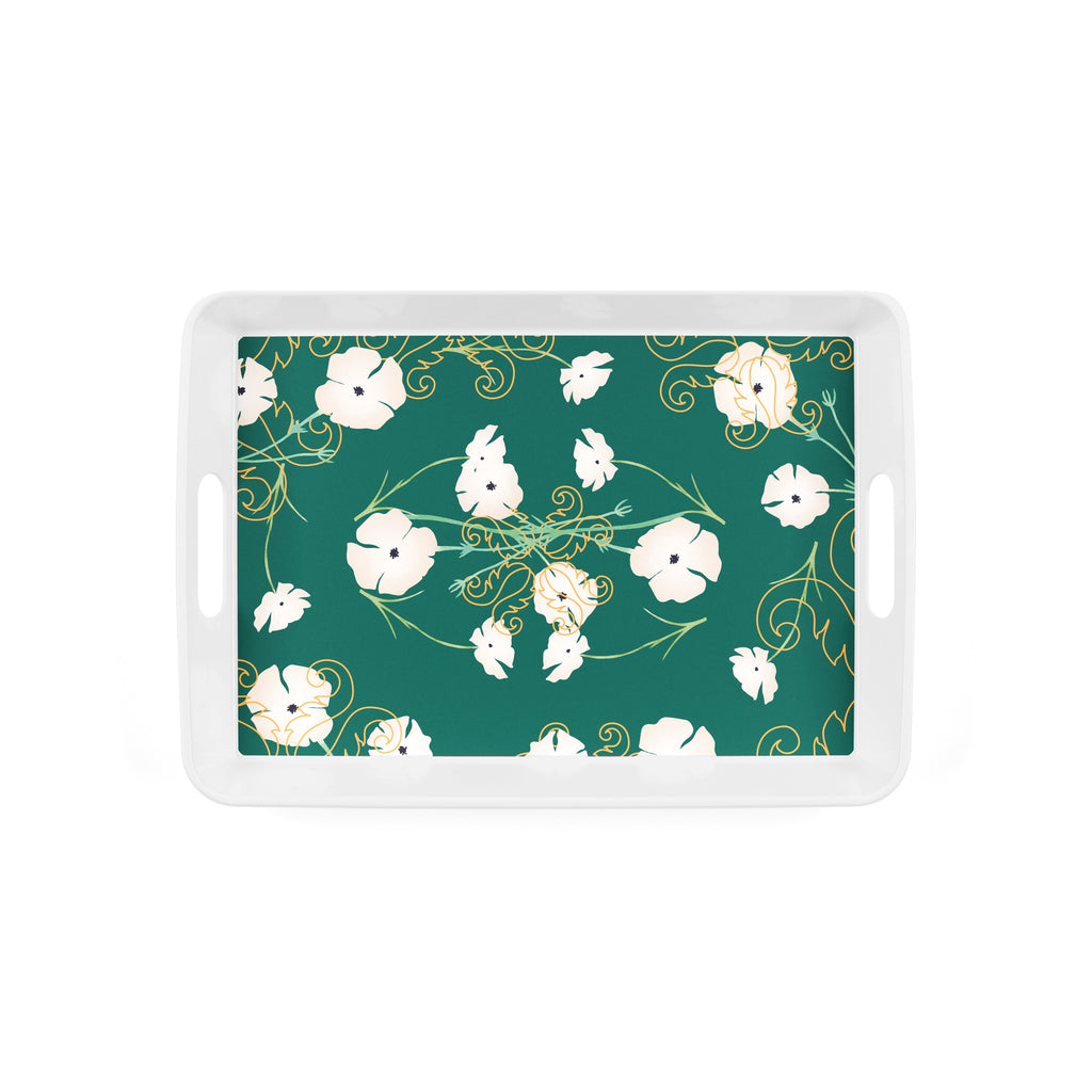 Plateau Rectangulaire Avec Poignées "Fusion"