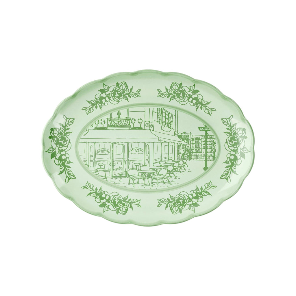 Plateaux - Grand Plat De Service Ovale "Josephine"