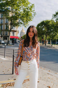 Blouse Volver Cachemire