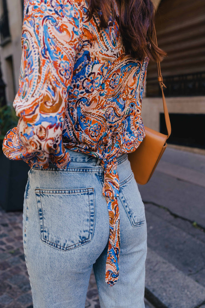Blouse Volver Cachemire