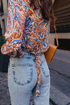 Blouse Volver Cachemire