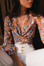 Blouse Volver Cachemire