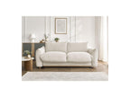 Ernest - Canapé Droit Convertible Ouverture Express - Tissu Lisse - 160X190