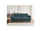 Ernest - Canapé Droit Convertible Ouverture Express - Tissu Lisse - 160X190