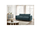Ernest - Canapé Droit Convertible Ouverture Express - Tissu Lisse - 140X190