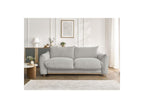 Ernest - Canapé Droit Convertible Ouverture Express - Tissu Lisse - 140X190