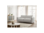Ernest - Canapé Droit Convertible Ouverture Express - Tissu Lisse - 160X190