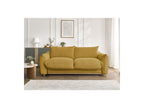 Ernest - Canapé Droit Convertible Ouverture Express - Tissu Lisse - 140X190