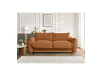 Ernest - Canapé Droit Convertible Ouverture Express - Tissu Lisse - 160X190