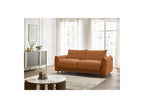 Ernest - Canapé Droit Convertible Ouverture Express - Tissu Lisse - 160X190