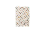 Eloise - Tapis Poils Longs - Motif Graphique - Multicolore