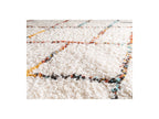 Eloise - Tapis Poils Longs - Motif Graphique - Multicolore