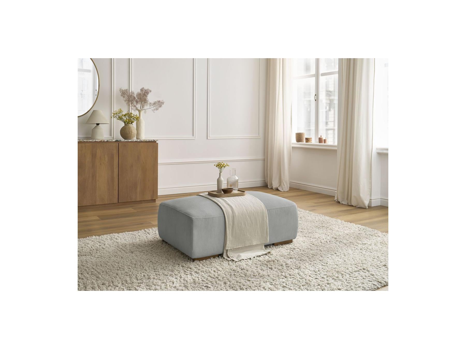 Sidonie - Pouf - Velours Côtelé