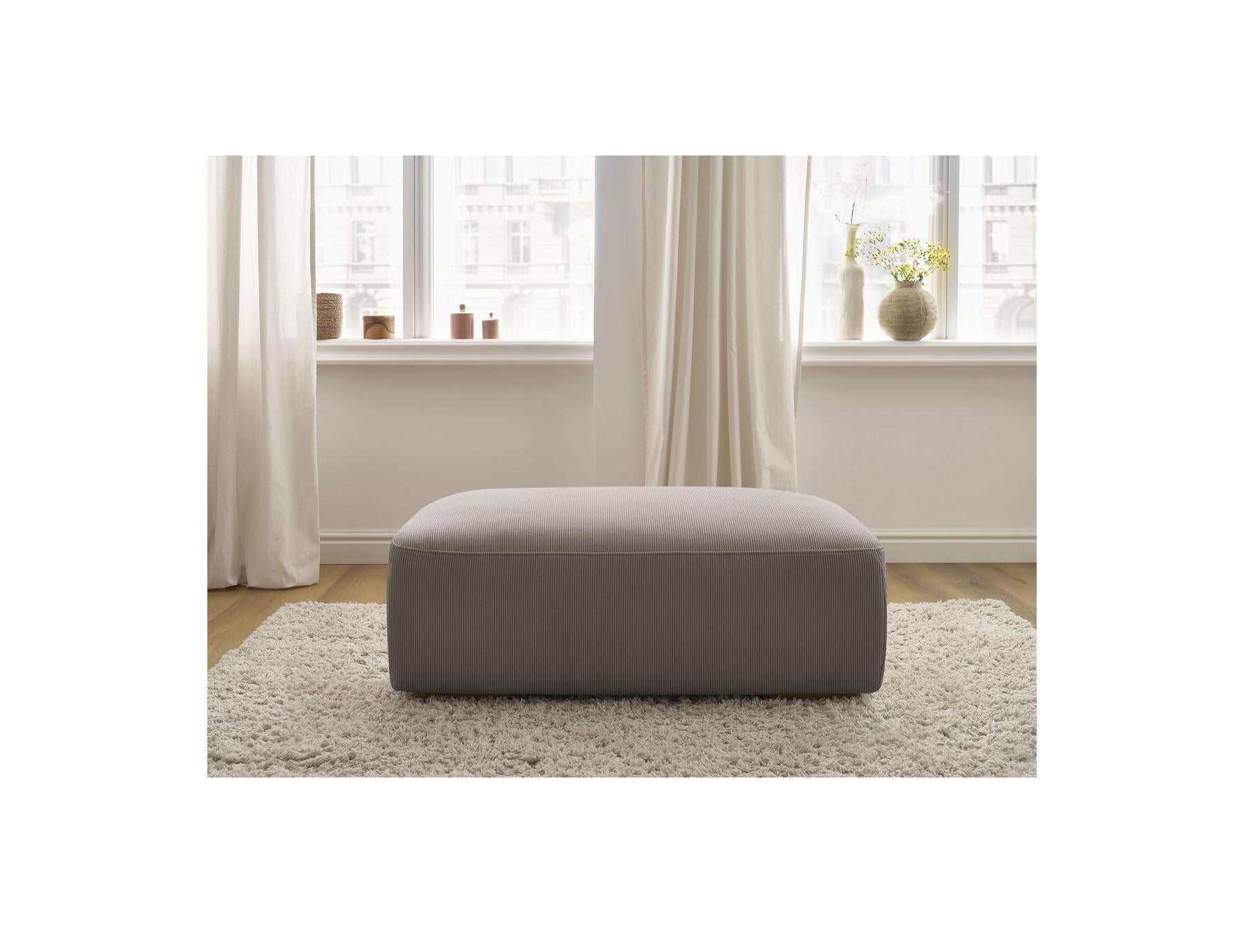 Sidonie - Pouf - Velours Côtelé