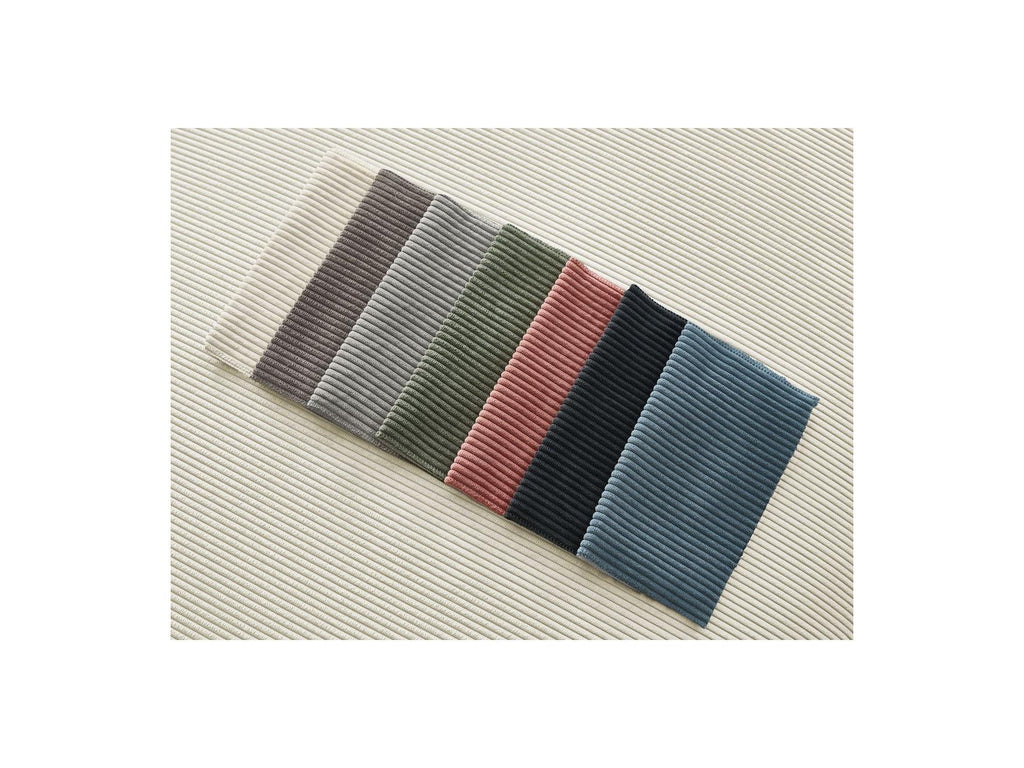 Sidonie - Canapé D'Angle Convertible Réversible Coffre - Velours Côtelé