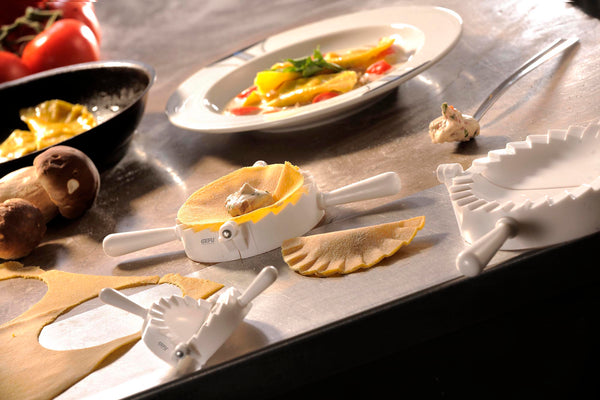Verona - Lot De 2 Moules À Raviolis - Blanc
