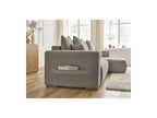 Sidonie - Canapé D'Angle Convertible Réversible Coffre - Velours Côtelé