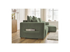 Sidonie - Canapé D'Angle Convertible Réversible Coffre - Velours Côtelé
