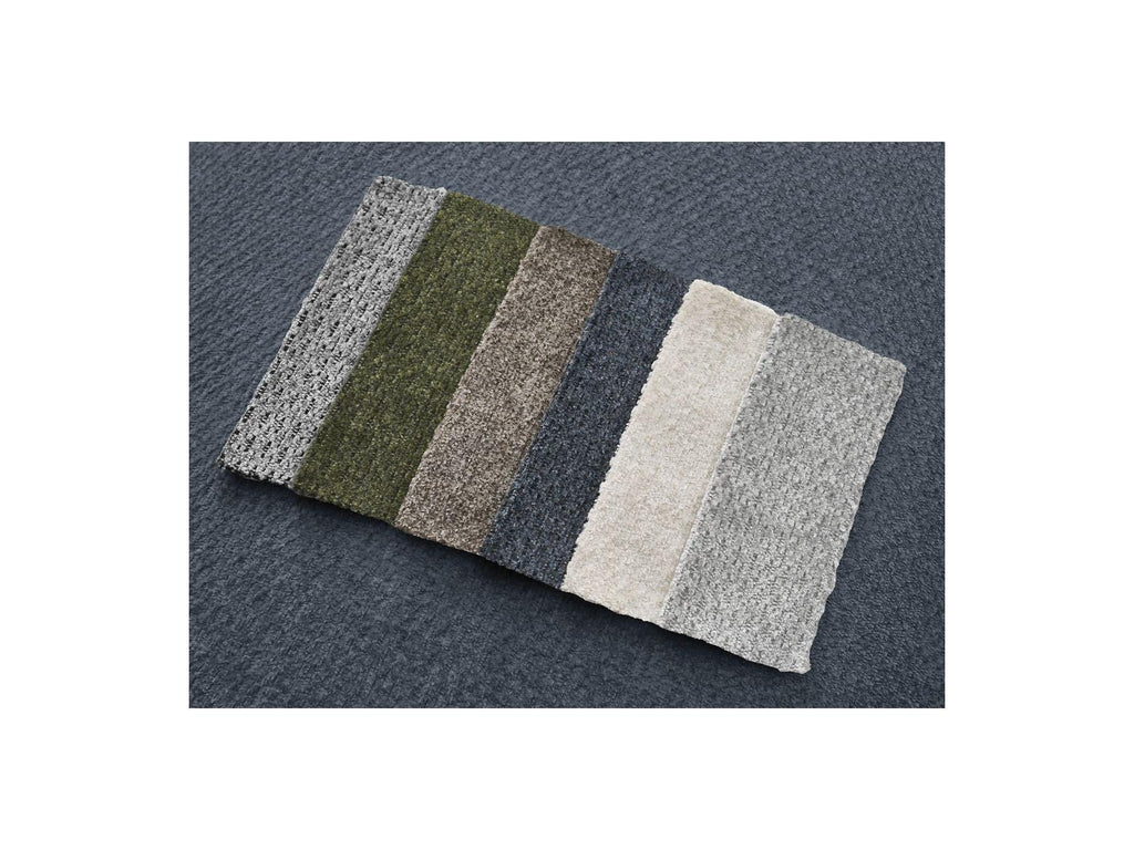 Sidonie - Canapé D'Angle Convertible Réversible Coffre - Tissu Chiné