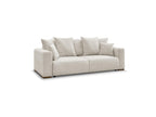 Sidonie - Canapé Droit Convertible - Tissu Chiné