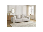 Sidonie - Canapé Droit Convertible - Tissu Chiné