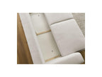 Sidonie - Canapé Droit Convertible - Tissu Chiné