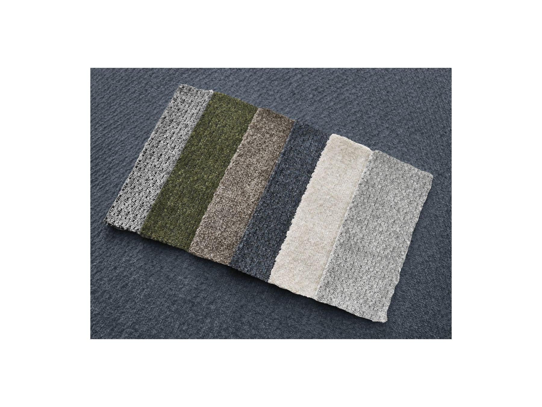 Sidonie - Canapé Droit Convertible - Tissu Chiné