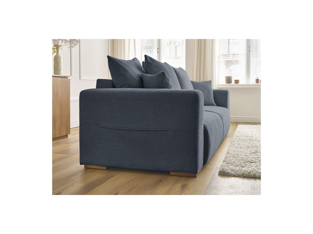 Sidonie - Canapé Droit Convertible - Tissu Chiné