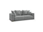Sidonie - Canapé Droit Convertible - Tissu Chiné