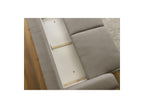 Sidonie - Canapé Droit Convertible - Tissu Chiné