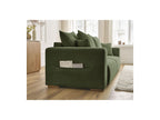 Sidonie - Canapé Droit Convertible - Tissu Chiné