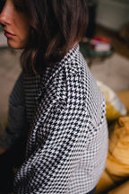 Veste Imane Damier Noir
