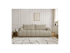 Fuji - Canapé Droit Convertible 3 Places - Tissu Bouclette