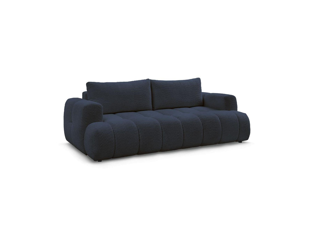 Fuji - Canapé Droit Convertible 3 Places - Tissu Bouclette